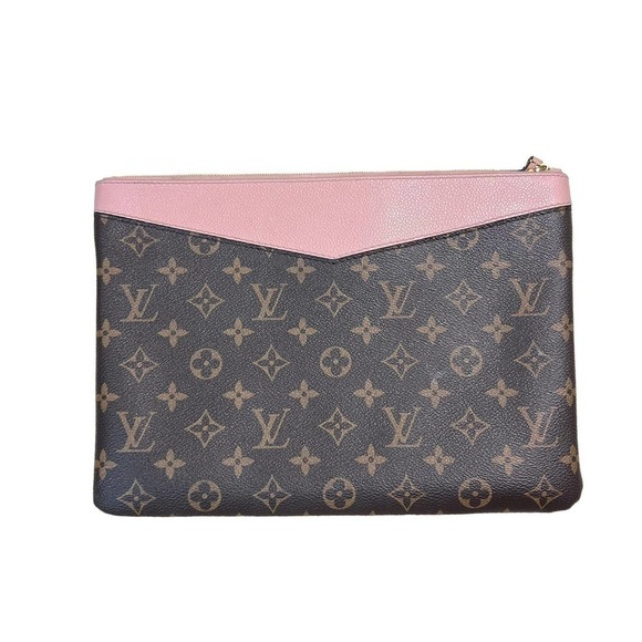 Louis Vuitton Daily Pouch Damier Ebene Rose Poudre - Picture 4 of 10